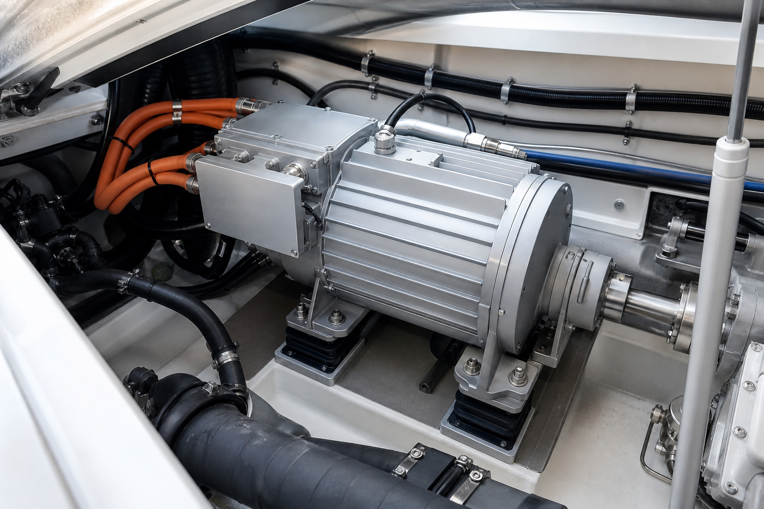 İçten takma elektrik motor